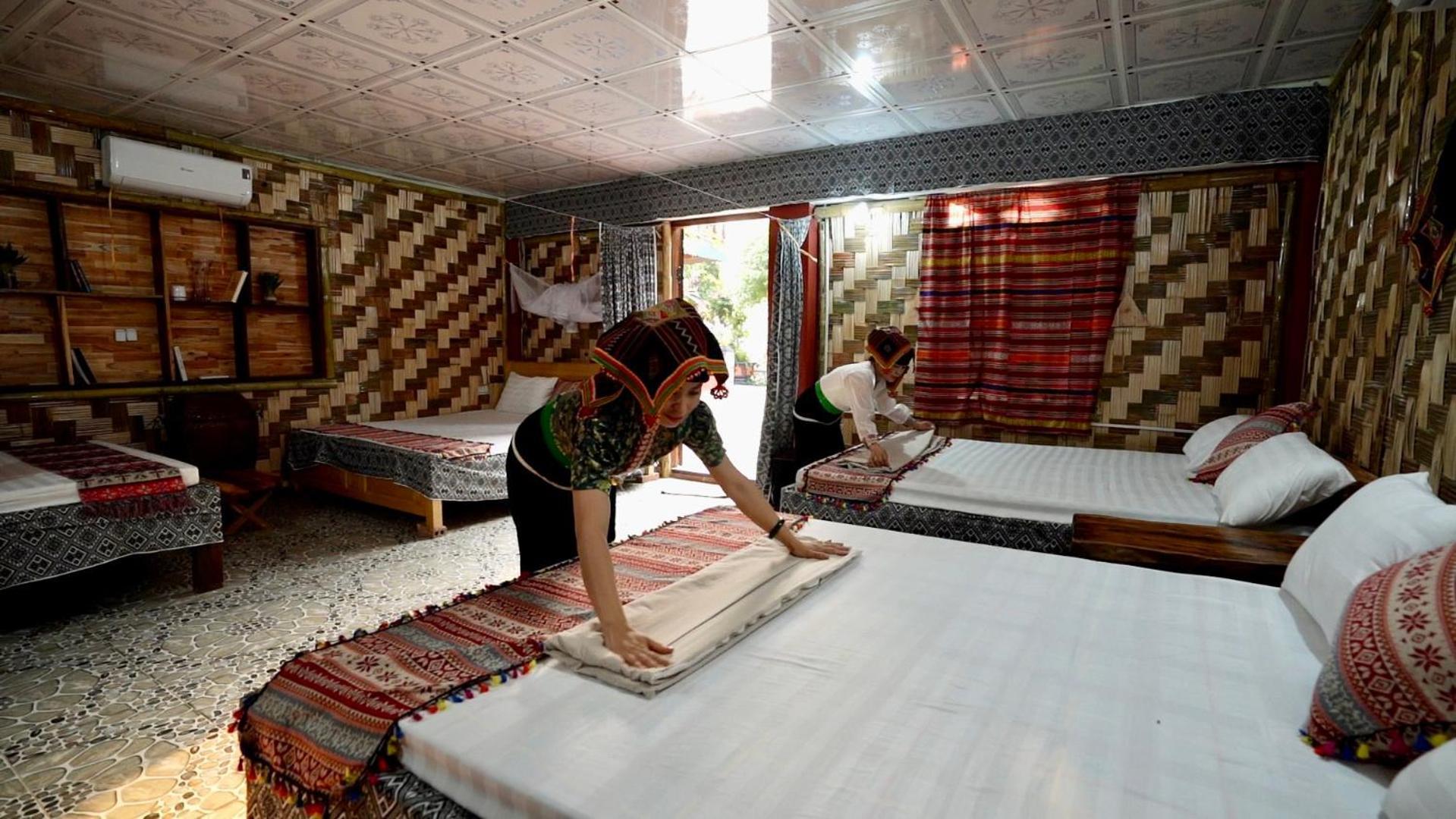 Minh Ngoc Homestay Dien Bien Phu Ban Hin Lom Esterno foto