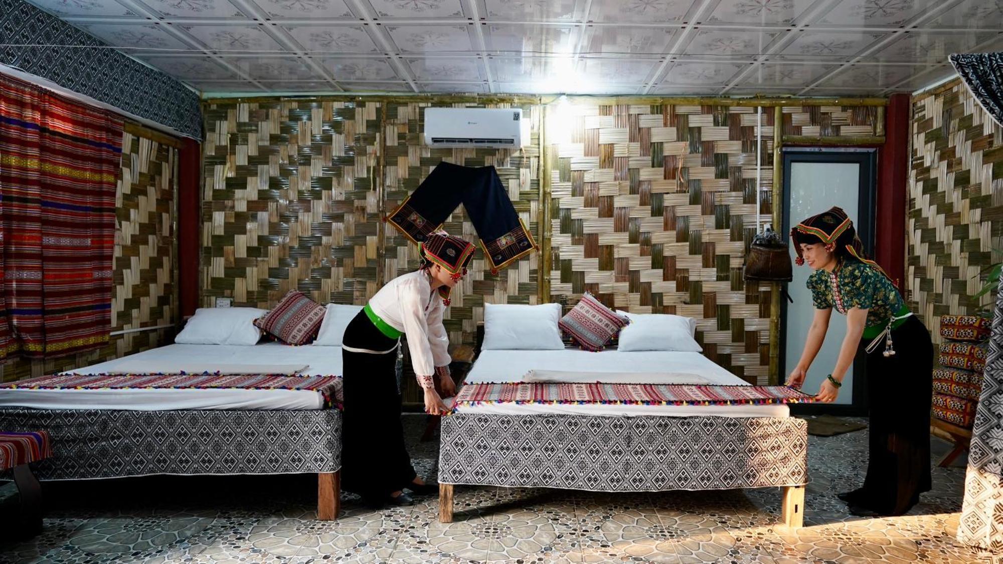 Minh Ngoc Homestay Dien Bien Phu Ban Hin Lom Esterno foto